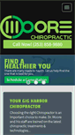 Mobile Screenshot of moorechiro.com